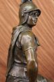 Bronze Skulptur Roman Gallant Krieger - Statue Signed Drouot Figur Figur Art Antike Bild 6