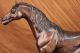Stute Fohlen Hot Cast Bronze Horse Racing Pony Farm Skulptur Große Figur Kunst Antike Bild 4