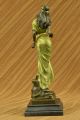 Unterzeichnet Miraval Ägyptische Prinzes.  Bronze Patina Figur Statue Skul.  Figur Antike Bild 5