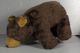 Bär Bear Teddy Teddybär Zugbär Spielzeug 20er - 40er Jugendstil ? Art Deco ? Antik Stofftiere & Teddybären Bild 2