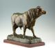 Animalier T.  Partier Pracht Bulle Skulptur 1900 Stier Bull Statue Figur Bauer Bild 3