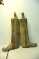 Nr.  1485.  Ein Paar Alte Stiefelspanner Holz Spanner Old Stretcher Wood Boots Alte Berufe Bild 2