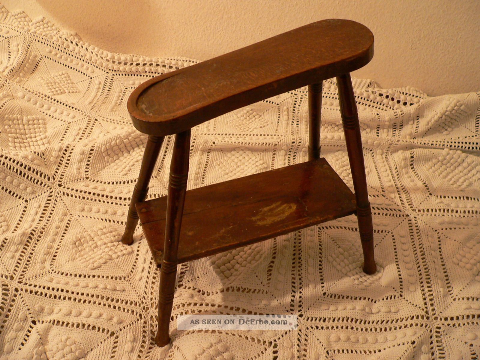 Alter Holzschemel,  Schuster, Alte Berufe Bild