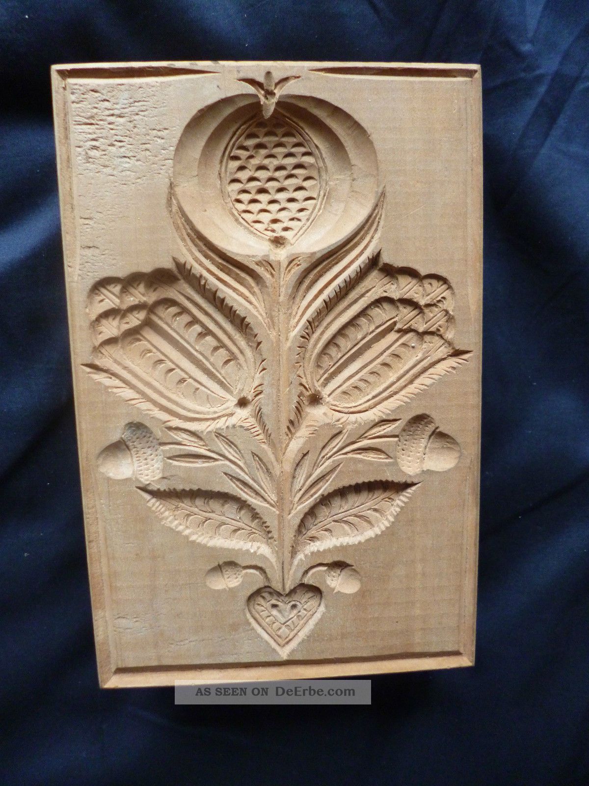 Spekulatiusform,  Spekulatius Model,  Holzmodel,  Spekulatius,  Blühende Blume Bäcker & Konditor Bild