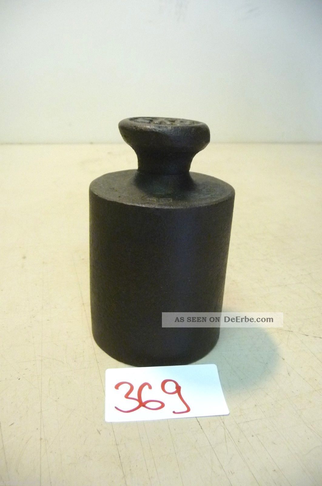 Nr.  369.  Alte Gewicht 2 Kg Old Weight Kaufleute & Krämer Bild