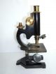 Großes Antikes Mikroskop Von Beck,  London Optiker Bild 5