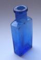 10 Apothekerflaschen Apotheke Arznei Flasche Apothekengefäß Glas Blau Um 1900 Arzt & Apotheker Bild 1