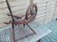 Altes Spinnrad,  Spinner Alte Berufe Bild 4