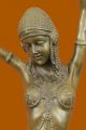 Skulptur Bauchtänzer Bronze Art Deco - Chiparus - Statue Heißgus Statue Antike Bild 5