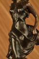 Bronze Skulptur Signiert Skorpion Dame Sternzeichen November Oktober Figur Antike Bild 9