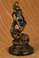 Bronze Skulptur Signiert Skorpion Dame Sternzeichen November Oktober Figur Antike Bild 7