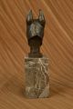 Bronze Skulptur Yanez Dänische Dogge Figur Statue Art Deco Antike Bild 3