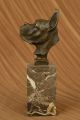 Deutsche Englisch Boxer Bulldog Bronzeskulptur Marmorsockel Kunst Statue Dekor Antike Bild 1