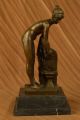 Bronzene Handgefertigte Skulptur Klassische Romantische Göttin Aphrodite Statue Antike Bild 1