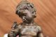 Amerikanische Künstler Art Taylor Nackte Süße Baby Bronze Skulptur Antike Bild 4