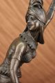Bronzene Skulptur Französisch Russischer Tamburintänzer Dekoskultpur Chiparus Antike Bild 4