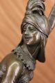 Bronzene Skulptur Französisch Russischer Tamburintänzer Dekoskultpur Chiparus Antike Bild 5