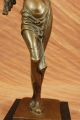 Salvador Dali Bronze Mit Braun Patina/engel Des Sieges/statue Skulptur Geschenk Antike Bild 11