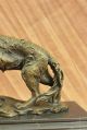 Art Deco Wolf Deutsch Shepard Bronze Sculpture Museum Quality Figurine Abbildung Antike Bild 11
