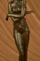 Bronze - Skulptur Patoue Dancer W /schlag Haltung Wachsausschmelzverfahren Antike Bild 9