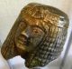 Antik ägyptischer Kopf Einer Prinzessin Der 18.  Dynastie.  Massiv Antike Bild 1