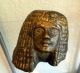 Antik ägyptischer Kopf Einer Prinzessin Der 18.  Dynastie.  Massiv Antike Bild 5
