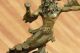 Bronze Skulptur Poseidon Oder Zeus Signiert - Kunst Figur Antike Bild 10