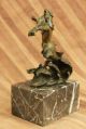Bronze Skulptur Poseidon Oder Zeus Signiert - Kunst Figur Antike Bild 4