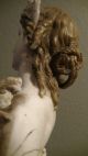 Alte Porzellan Figur Skulptur,  Handbemalt,  Antik,  Frau,  Griechische Göttin ? Antike Bild 11