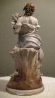 Alte Porzellan Figur Skulptur,  Handbemalt,  Antik,  Frau,  Griechische Göttin ? Antike Bild 3