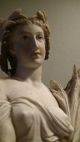 Alte Porzellan Figur Skulptur,  Handbemalt,  Antik,  Frau,  Griechische Göttin ? Antike Bild 4