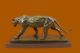 Figur Bronze Klassische Roaring LÖwe Und Mountain Von Henry Moore Antike Bild 4