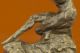 Schöne Große Kunst - Reines Hotcast Bronzemann Statueskulptur Figur Antike Bild 1