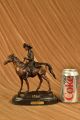 Amerikanische Statue Handfertigung Will Rogers Von C.  M.  Russell Western Figur Antike Bild 1