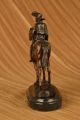 Amerikanische Statue Handfertigung Will Rogers Von C.  M.  Russell Western Figur Antike Bild 7