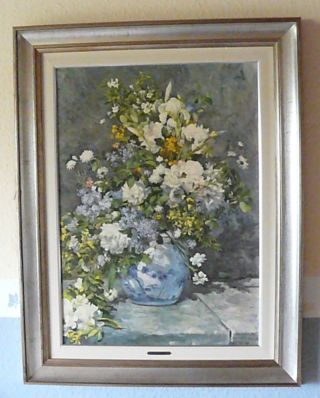 Frühlingsblumenstraus Von P.  A.  Renoir Als Kopie Format H Nr.  1133 Bild