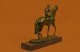 Jockey Pferderennen Pferde Kunst Hommage Bronze Marmor Statue Geschenk Antike Bild 4