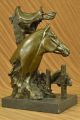 Figur Große - Liebevoll Pferd Mit Sattel Western Art Cowboy Antike Bild 6