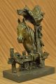 Figur Große - Liebevoll Pferd Mit Sattel Western Art Cowboy Antike Bild 8