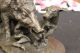 Unterzeichnet Bronze Marmor Wildschwein Hunde Zur Jagd Tier Sculpture Abbildung Antike Bild 8