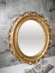 Wandspiegel Spiegel Gold Antik Barock 58x68 Cm Modern Oval Rokoko 41 8 - Antike Bild 4