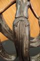Bronze Skulptur Tänzerin Kunst Neuheit Bänder Heißguß Wachs Figur Antike Bild 11