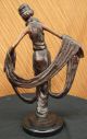 Bronze Skulptur Tänzerin Kunst Neuheit Bänder Heißguß Wachs Figur Antike Bild 6