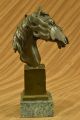 Bronze Skulptur Milo Büste Pferdekopf Art Deco Figur Antike Bild 9