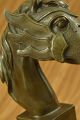 Bronze Skulptur Milo Büste Pferdekopf Art Deco Figur Antike Bild 10