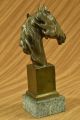 Bronze Skulptur Milo Büste Pferdekopf Art Deco Figur Antike Bild 8