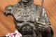 Skulptur Bronze Büste Indianerhäuptling Statue Signiert Nick Figur Deko Antike Bild 5