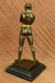 Bronze Skulpur Clown Hofnarr Museums Qualität Gold Rand Geschenk Figur Antike Bild 11