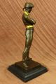 Bronze Skulpur Clown Hofnarr Museums Qualität Gold Rand Geschenk Figur Antike Bild 8