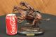 Frederic Remington Indianer Auf Pferd Cheyenne Bronze Skulptur Antike Bild 5